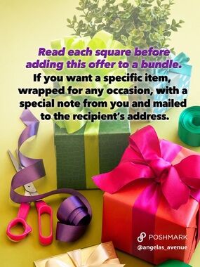 Gift Wrapping & Shipping Your Gifts to Recipient🎁